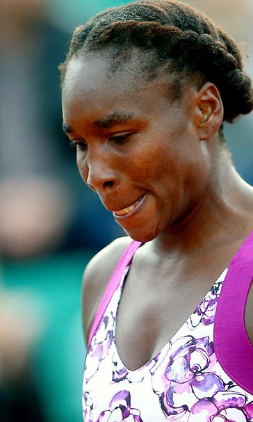 Venus Williams ousted in first round of French Open by Sloane Stephens